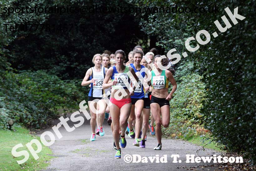 Senior womens 4 stage road relay, English National 6 and 4 Stage Road Relays, Sutton Park, Birmingham. Photo: David T. Hewitson/Sports for All Pics